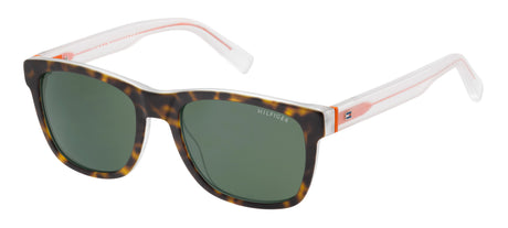Tommy Hilfiger TH 1360/S Dark Havana Crystal Orange/ Grey Green