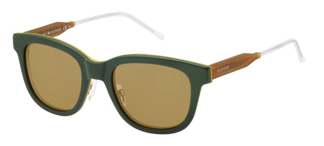 Tommy Hilfiger TH 1352/S Green Mustard Rust Mtt Ruthenium Tr/ Brown
