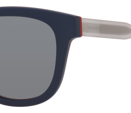 Tommy Hilfiger TH 1352/S Blue Red White Matt Palladium Matt/ Silver Mirror