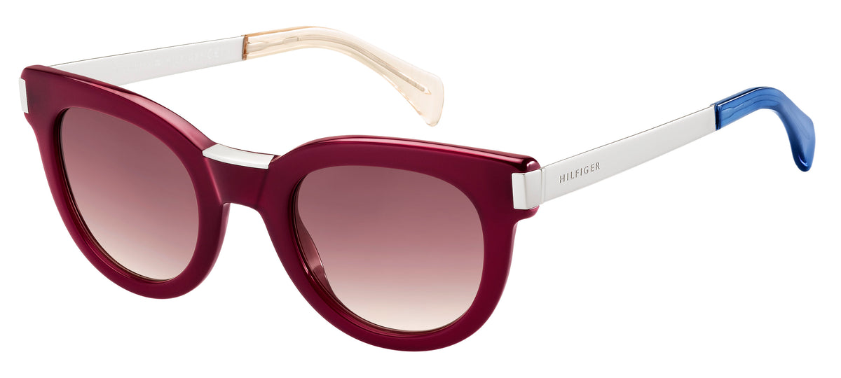 Tommy Hilfiger TH 1379/S Burgundy Palladium/ Burgundy Shaded