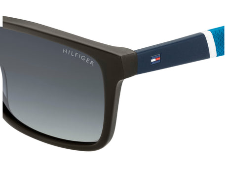 Tommy Hilfiger TH 1405/S Dark Brown Blue/ Grey Shaded