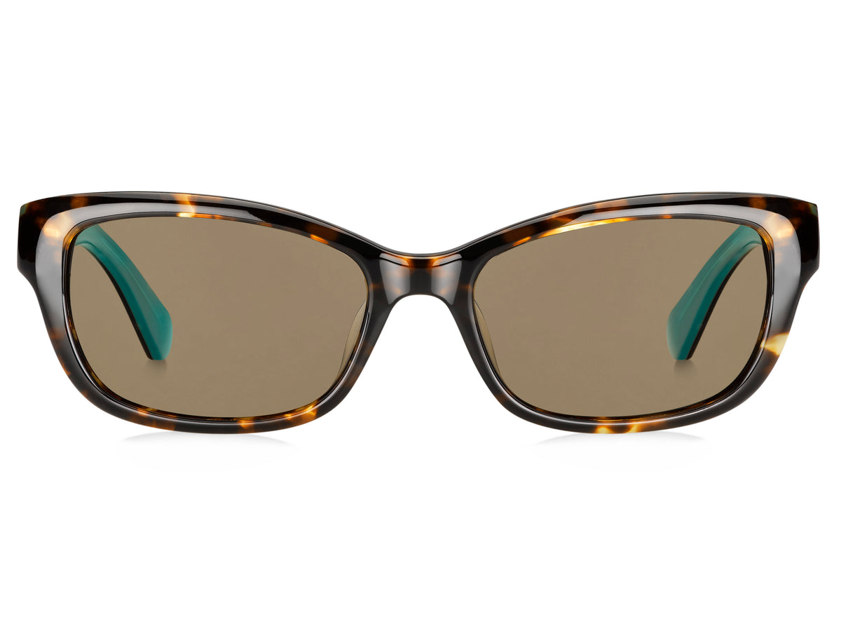 Kate Spade Marilee/P/S 200115 Havana Turquoise/ Bronze Polarized
