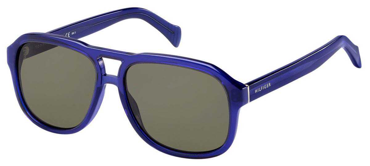 Tommy Hilfiger TH 1468/S Transparent Blue Transparent Bluette/ Brown