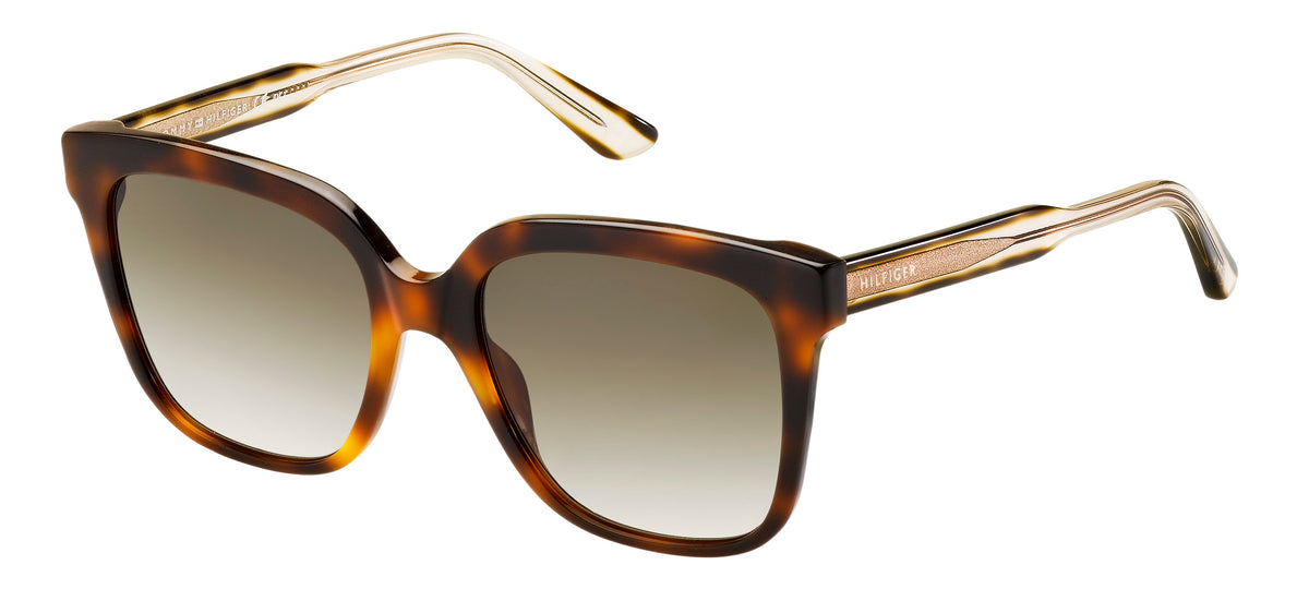 Tommy Hilfiger TH 1386/S Havana Beige/ Brown Shaded