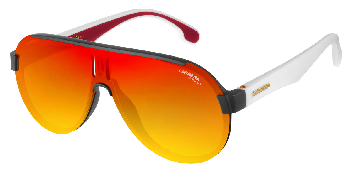 CARRERA 1008/S-99-4NL MTBLK WHT UZ RED FL