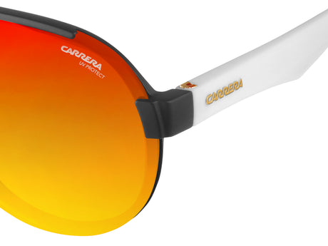 CARRERA 1008/S-99-4NL MTBLK WHT UZ RED FL