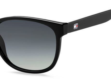 Tommy Hilfiger TH 1416/S Shiny Black/ Grey Shaded