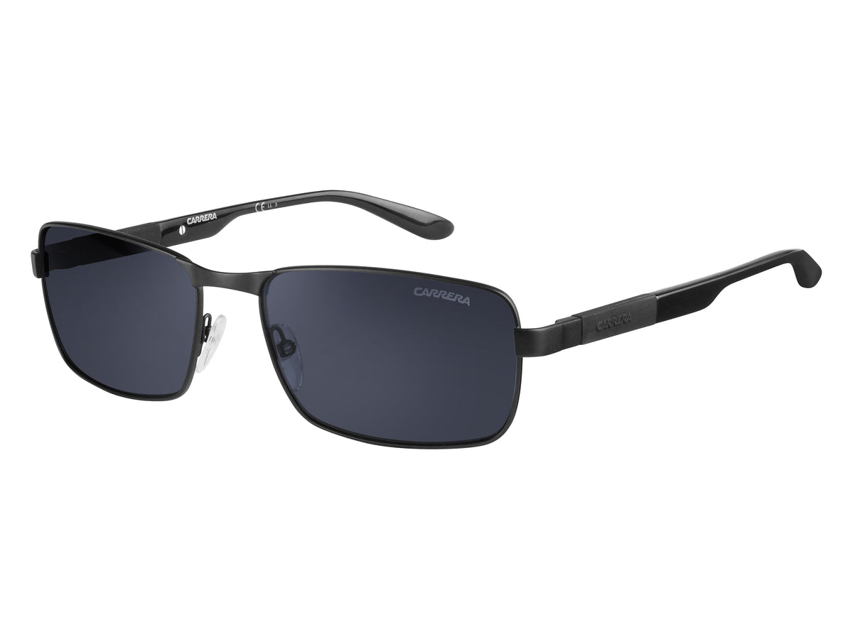 CARRERA 8017/S-58-10G MTBLK BK BN DK GREY