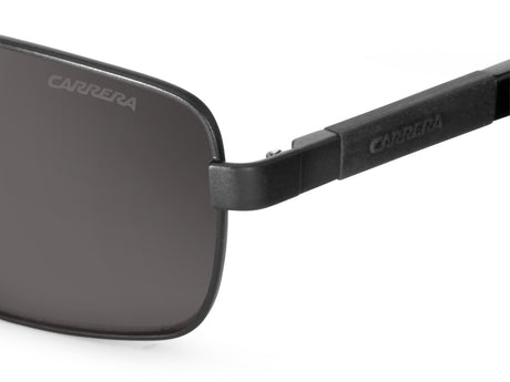 CARRERA 8017/S-58-10G MTBLK BK BN DK GREY
