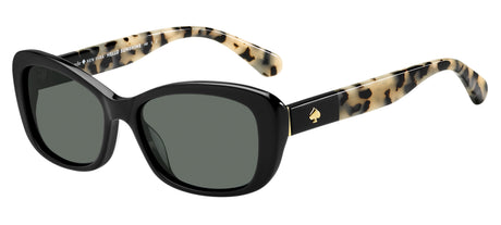 Kate Spade Claretta/P/S 200399 Black Havana/ Grey Polarized