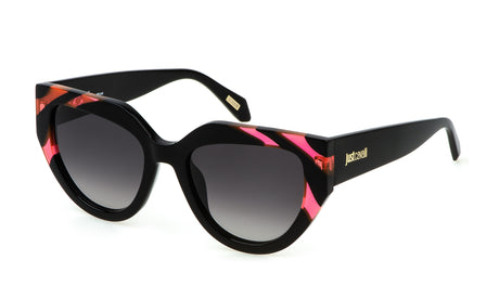 Sunglasses Just Cavalli Sjc086 06A1 Black+Orange 5319 140 3
