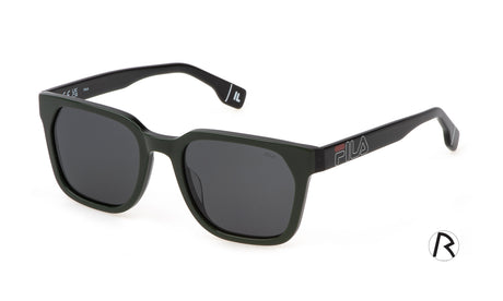 Sunglasses Fila Sfi730V B33P Shiny Green+Black 5320 145 3P Polarised
