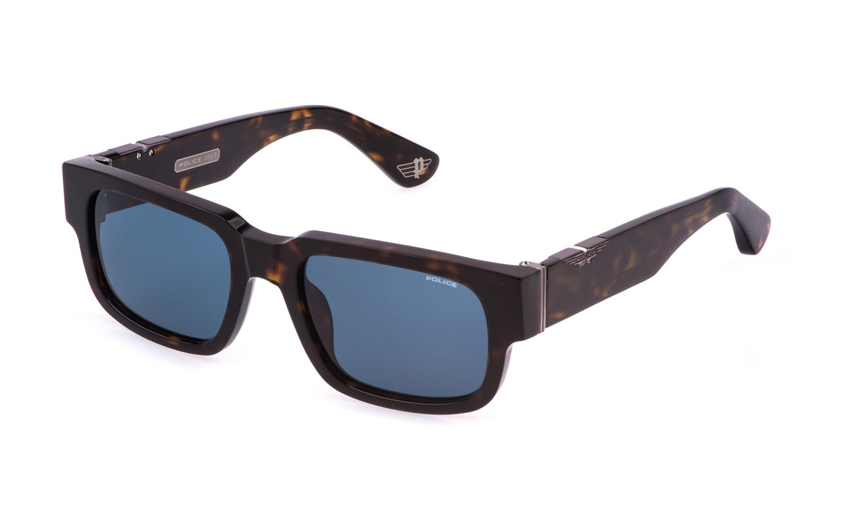 POLICE SPLP24 540722 SHINY DARK HAVANA 5420 145 3