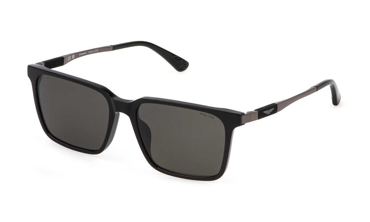 POLICE SPLP31 56700P SHINY BLACK 5617 145 3P