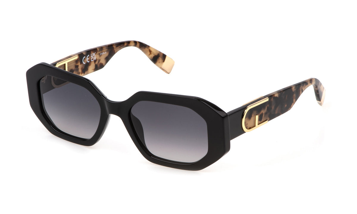 Sunglasses Furla Sfu815V 54700Y Shiny Black 5419 140 3