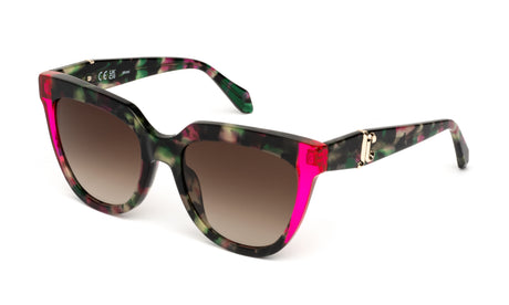 Sunglasses Just Cavalli Sjc105V 550Gez Shiny Green/Fuxia Havana 5519 140 3