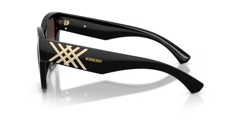Burberry 0BE4489U 300187 53 Black/ Grey gradient