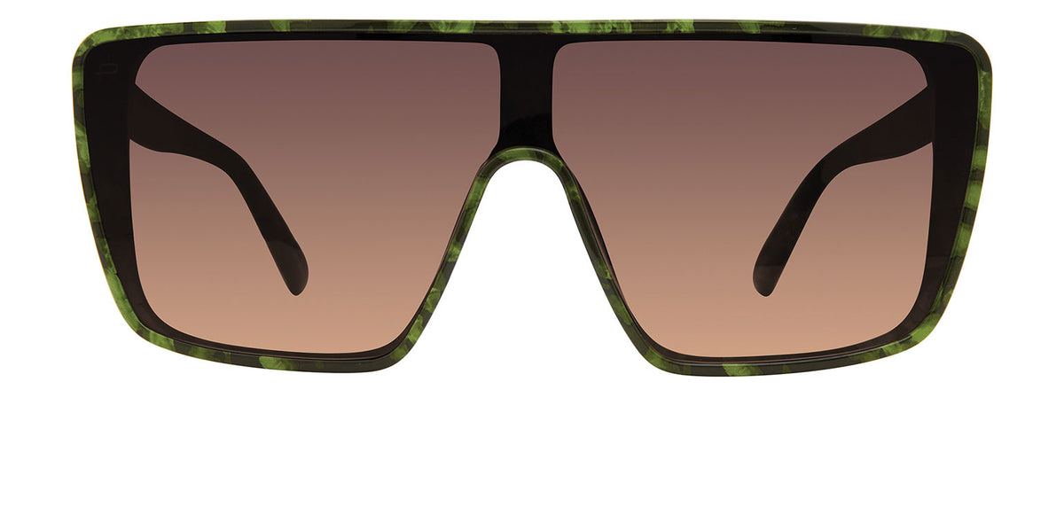 Prive Rivaux  Deuces/S-99-JRI Marble Green/ Brown Shaded