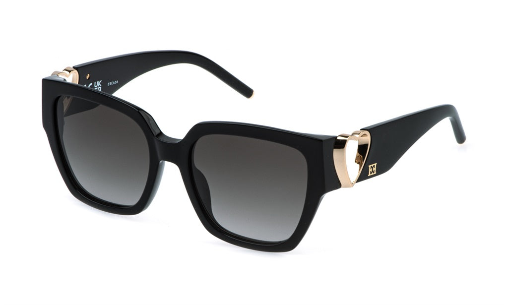 Escada SESF43 540700 Shiny Black/ Smoke