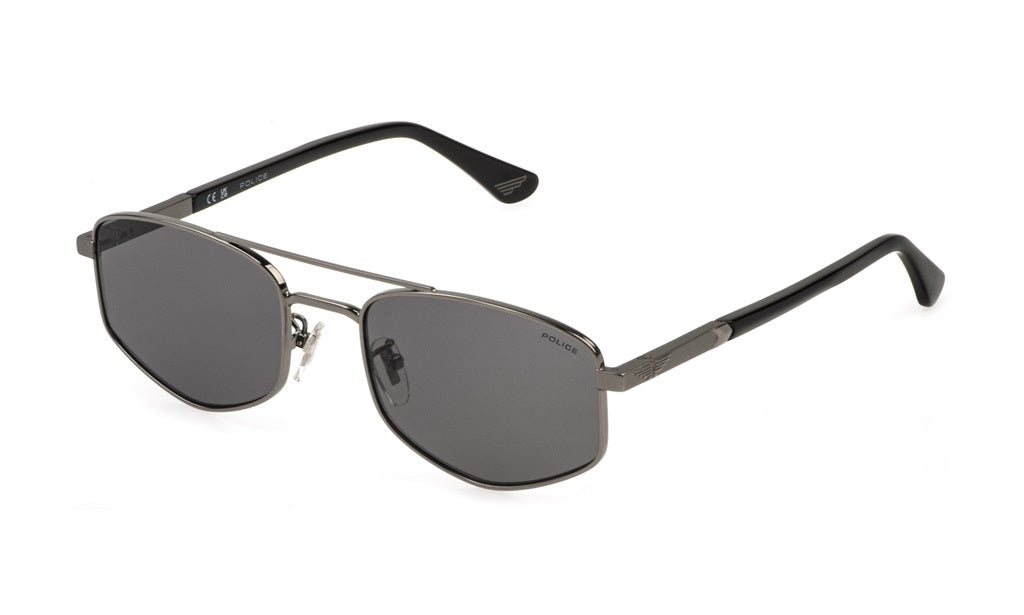 Police SPLQ84 550509 Total Shiny Ruthenium/ Smoke