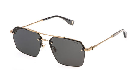 Police SPLQ90 5908FE Shiny Camel/ Smoke - Blue Star Eyewear