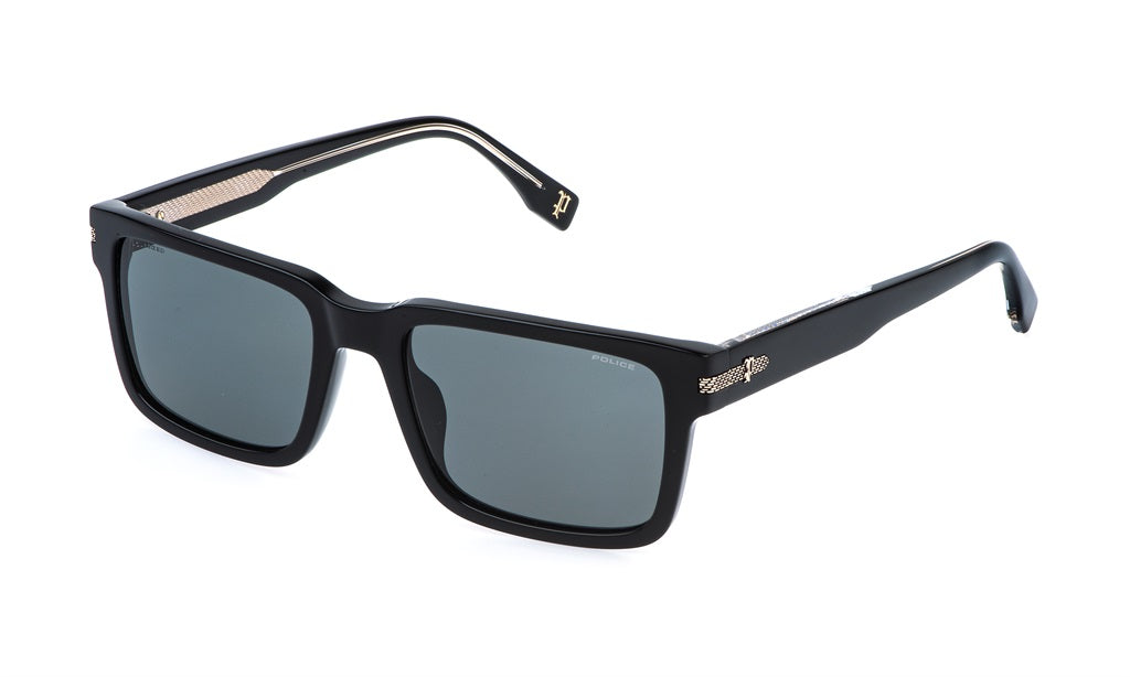 Police SPLR7557700P Shiny Black