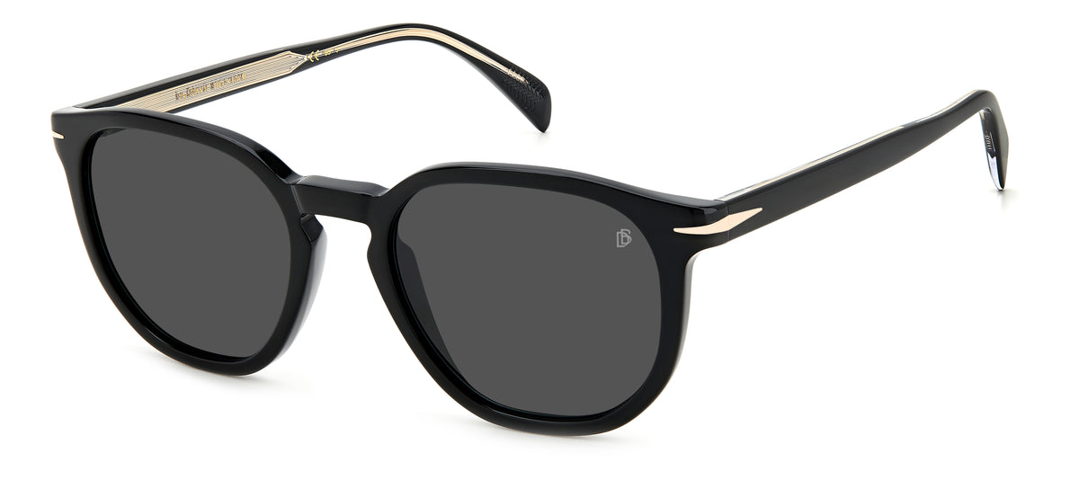 David Beckham DB 1099/S Black/ Grey Lens