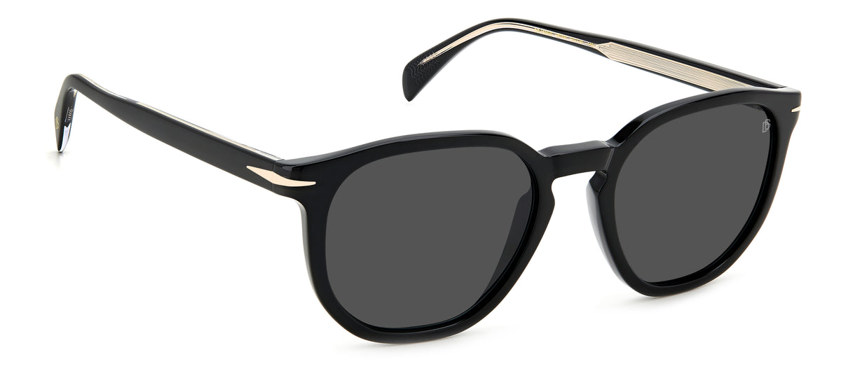 David Beckham DB 1099/S Black/ Grey Lens