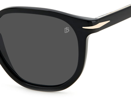 David Beckham DB 1099/S Black/ Grey Lens
