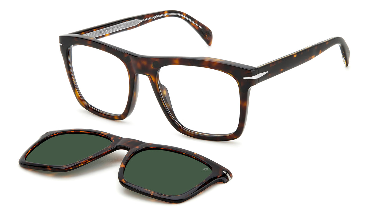 David Beckham DB 7000/CS Havana/ Green Lens Polarised