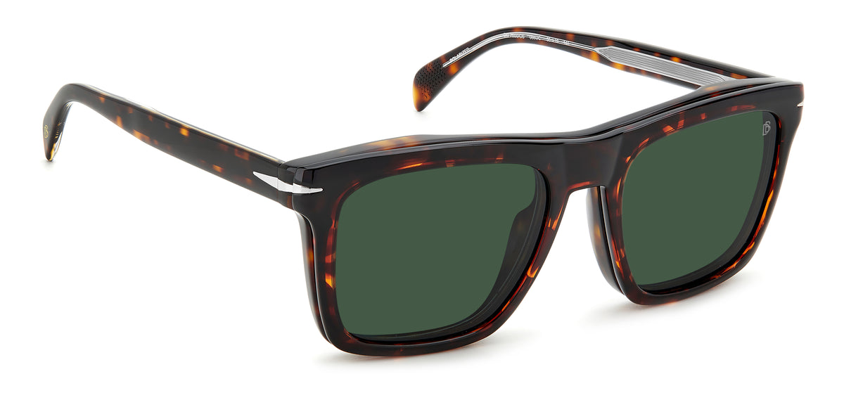 David Beckham DB 7000/CS Havana/ Green Lens Polarised