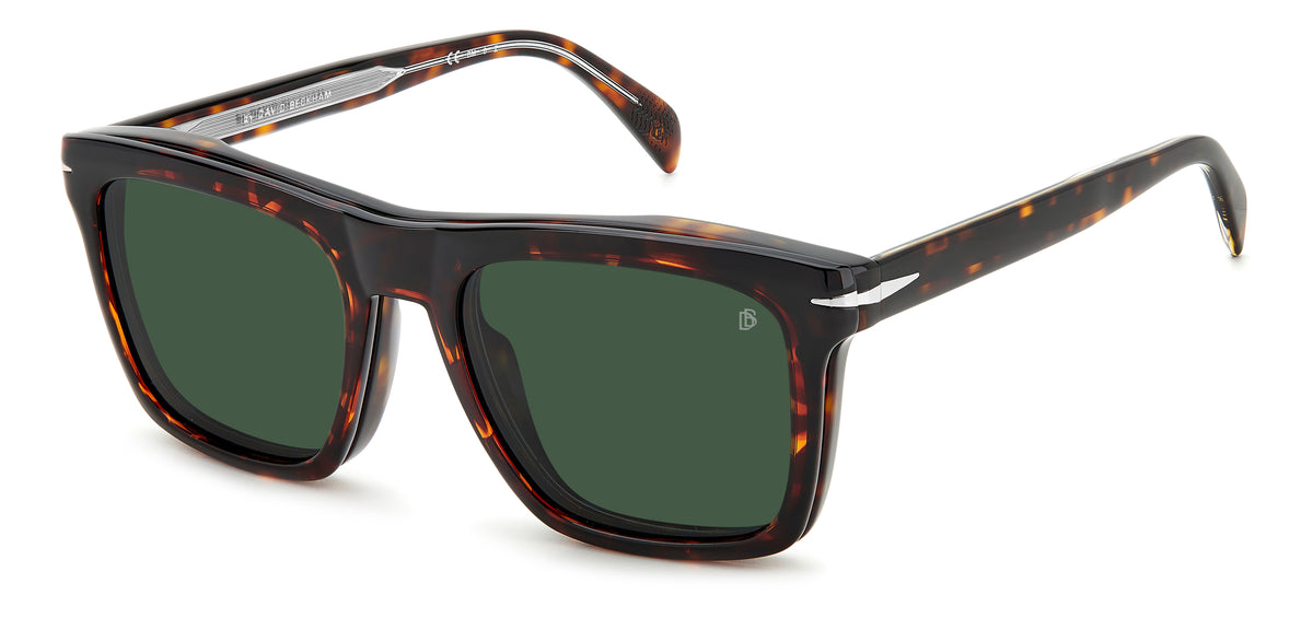 David Beckham DB 7000/CS Havana/ Green Lens Polarised