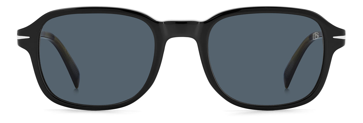 David Beckham DB 1100/S Black Striped Brown/ Grey Lens
