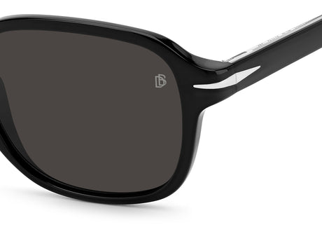 David Beckham DB 1100/S Black/ Grey Lens