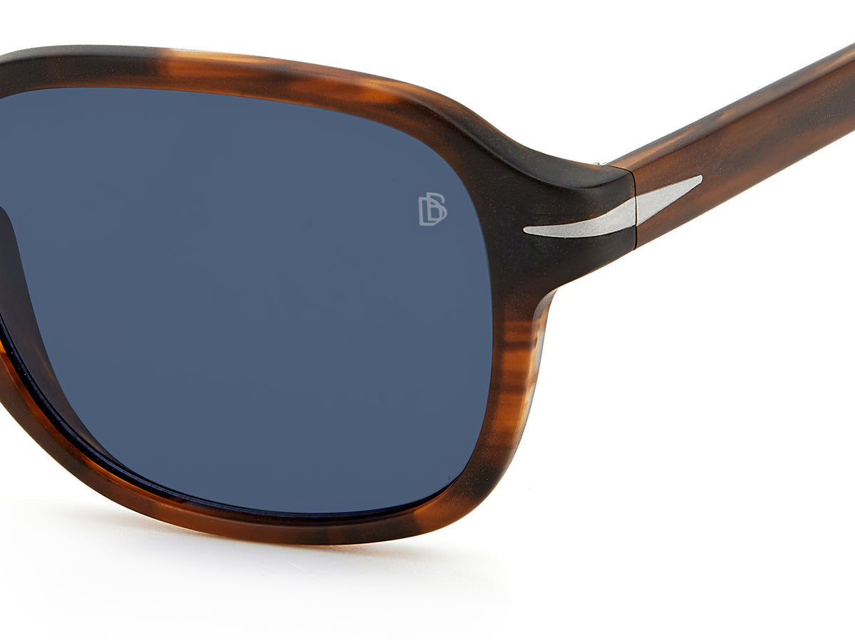 David Beckham DB 1100/S-51-EX4 BRW HORN KU BLUE AVIO