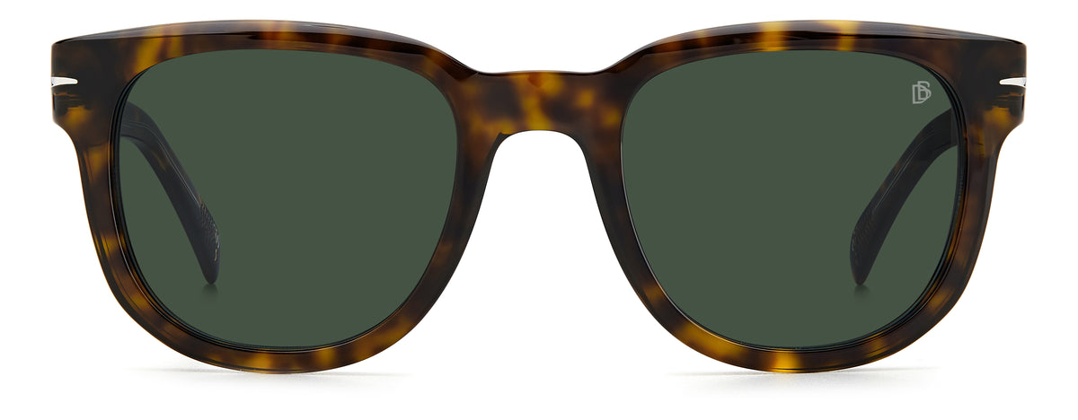 David Beckham DB 7092/S Havana/ Green Lens 51 / Plastic / Acetate