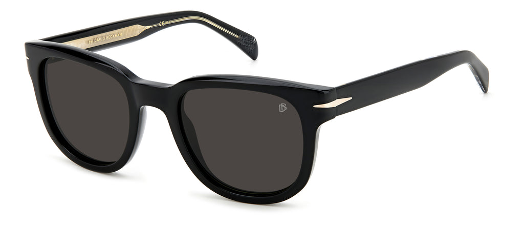 David Beckham DB 7092/S Black/ Grey Lens 51 / Plastic / Acetate