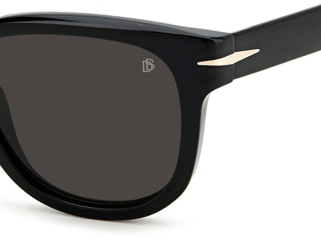 David Beckham DB 7092/S Black/ Grey Lens 51 / Plastic / Acetate