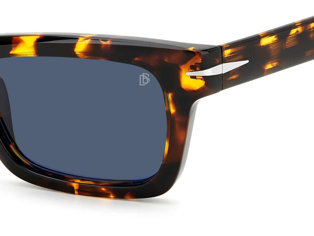 David Beckham DB 7091/S-51-05L HAVANA 2 KU BLUE AVIO
