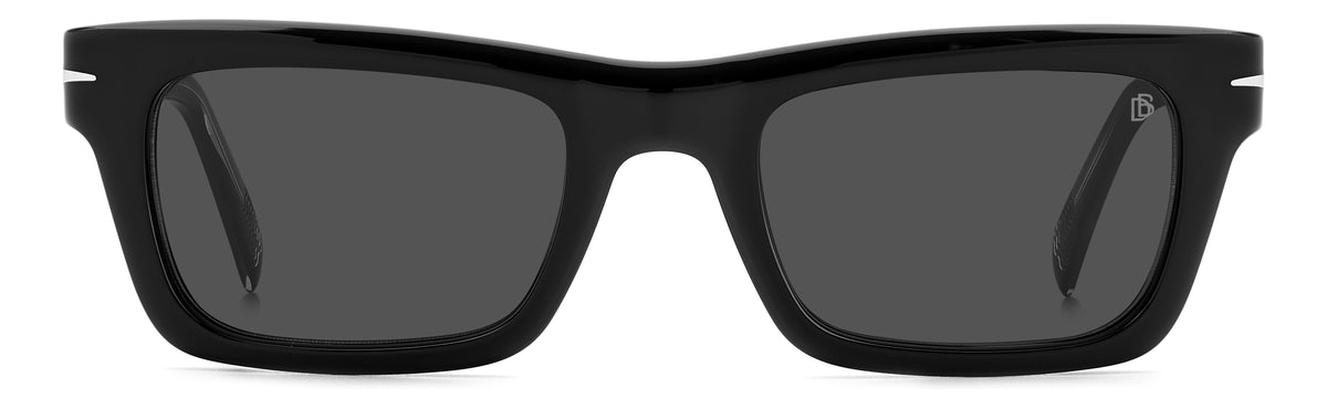 David Beckham DB 7091/S Black/ Grey Lens