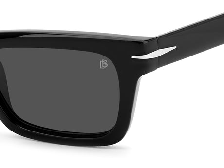 David Beckham DB 7091/S Black/ Grey Lens