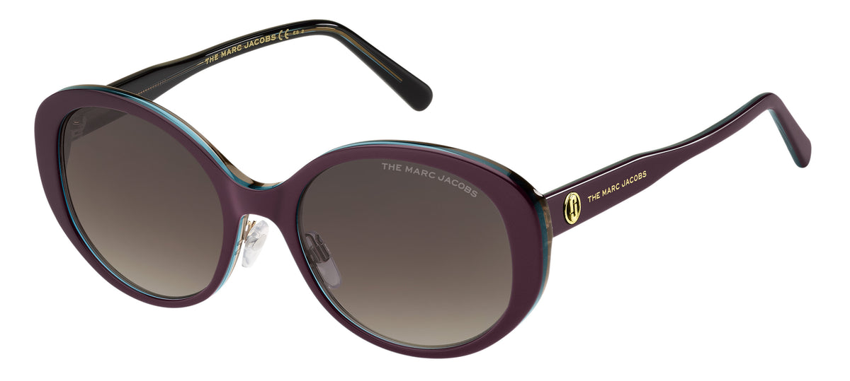 Marc Jacobs MARC 627/G/S-54-LHF BURGUNDY 9O DARK GREY SF