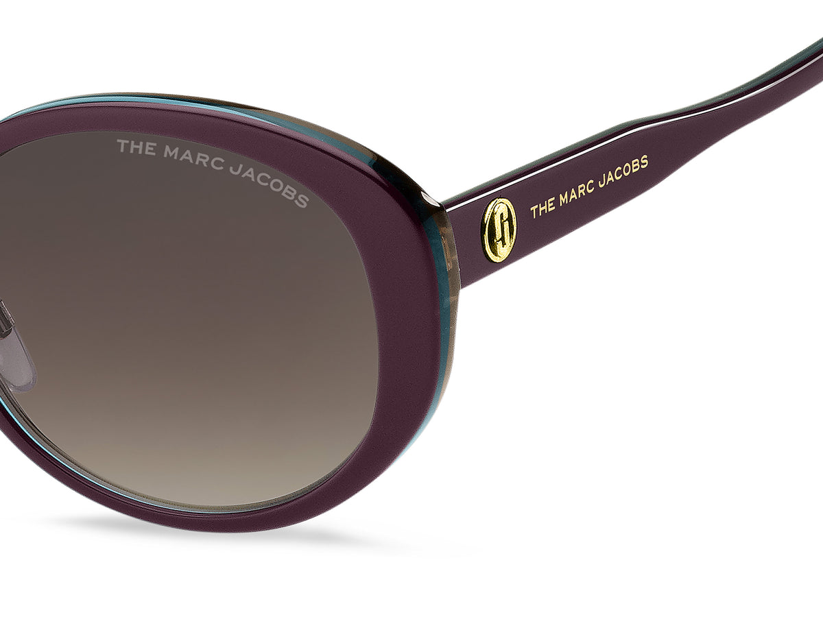 Marc Jacobs MARC 627/G/S-54-LHF BURGUNDY 9O DARK GREY SF