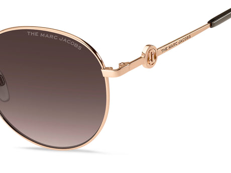 Marc Jacobs MARC 631/G/S-56-763 GOLD MUD 9O DARK GREY SF