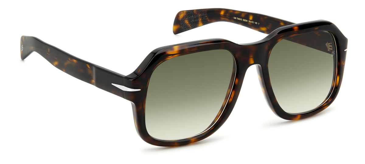 David Beckham DB 7090/S-55-086 HVN 9K GREEN SHADED