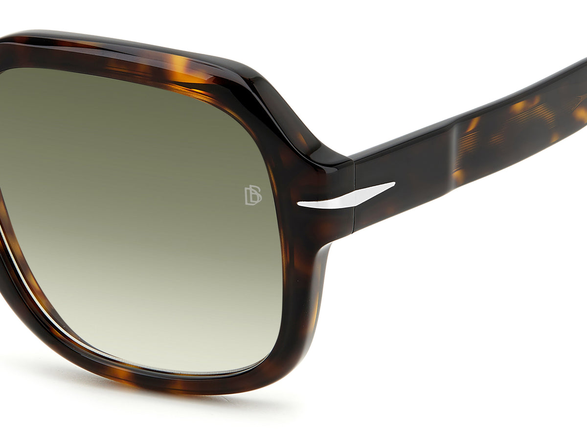 David Beckham DB 7090/S-55-086 HVN 9K GREEN SHADED