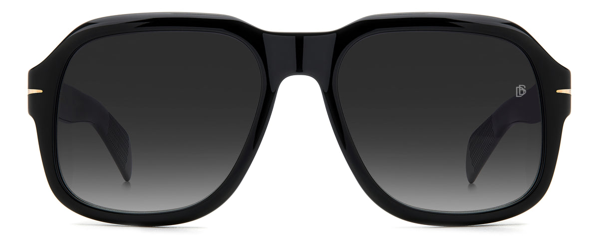 David Beckham DB 7090/S Black/ Grey Lens