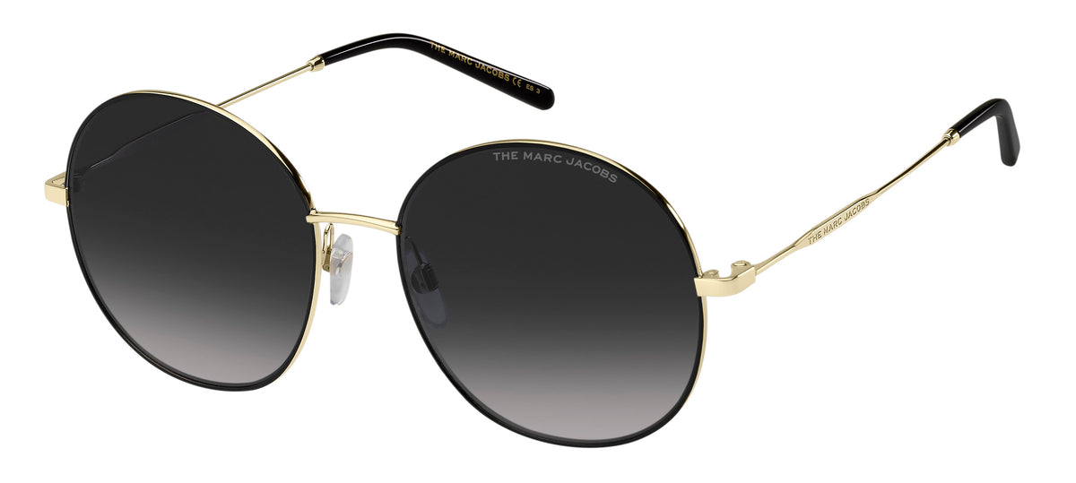 Marc Jacobs MARC 620/S-56-RHL GOLD BLCK 9O DARK GREY SF