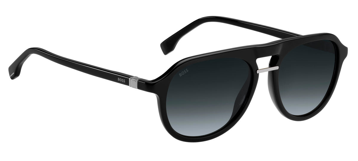 BOSS 1435/S Black/ Dark Grey Shaded
