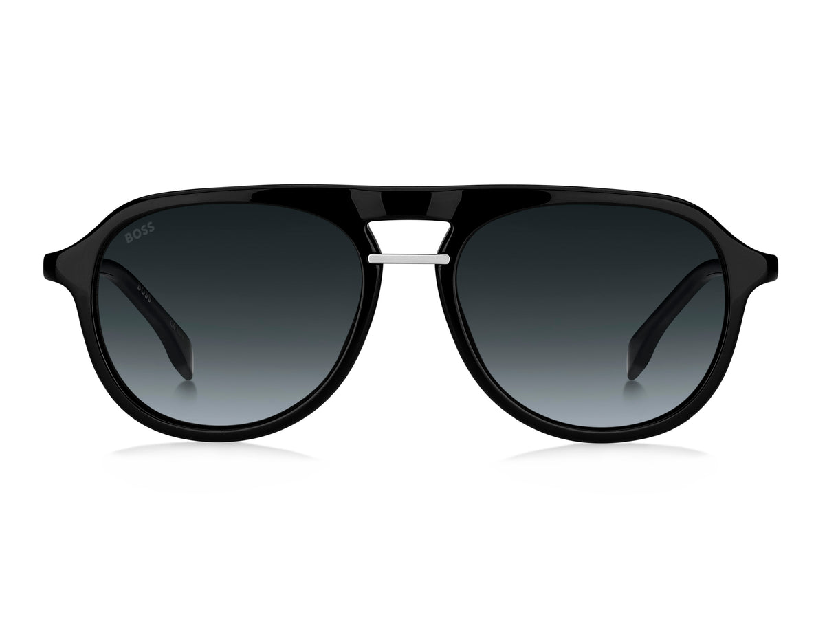 BOSS 1435/S Black/ Dark Grey Shaded